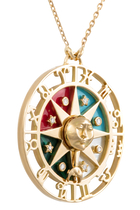 Zodiac Wheel Necklace